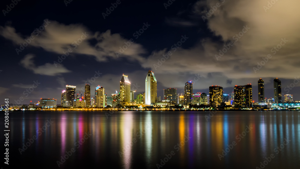 Fototapeta premium San Diego Skyline
