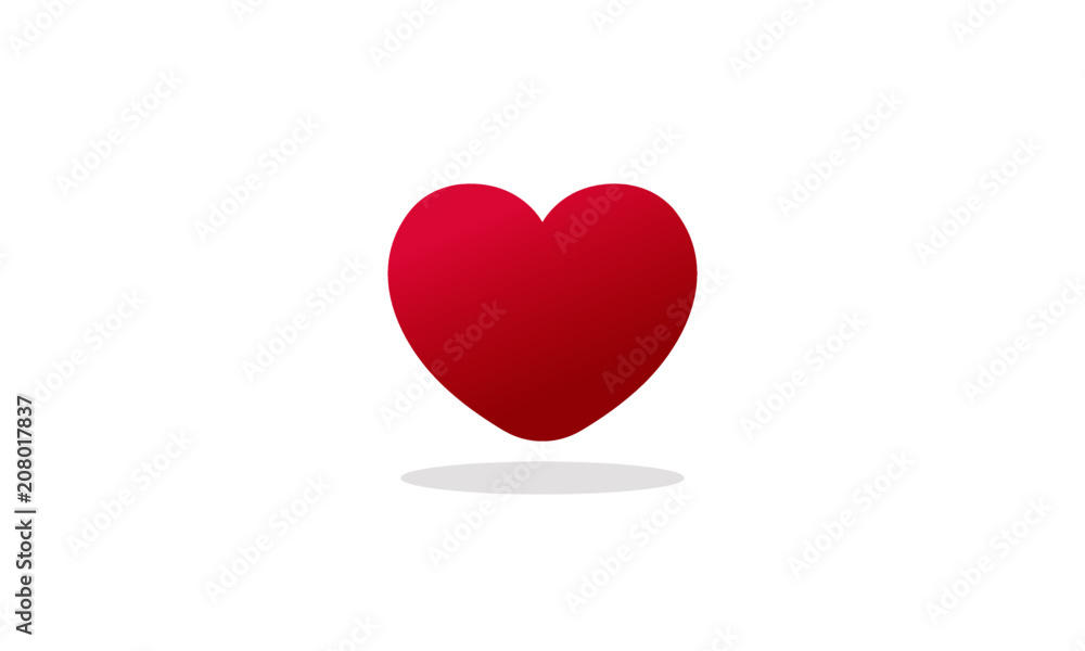 Heart Icon Vector Illustration