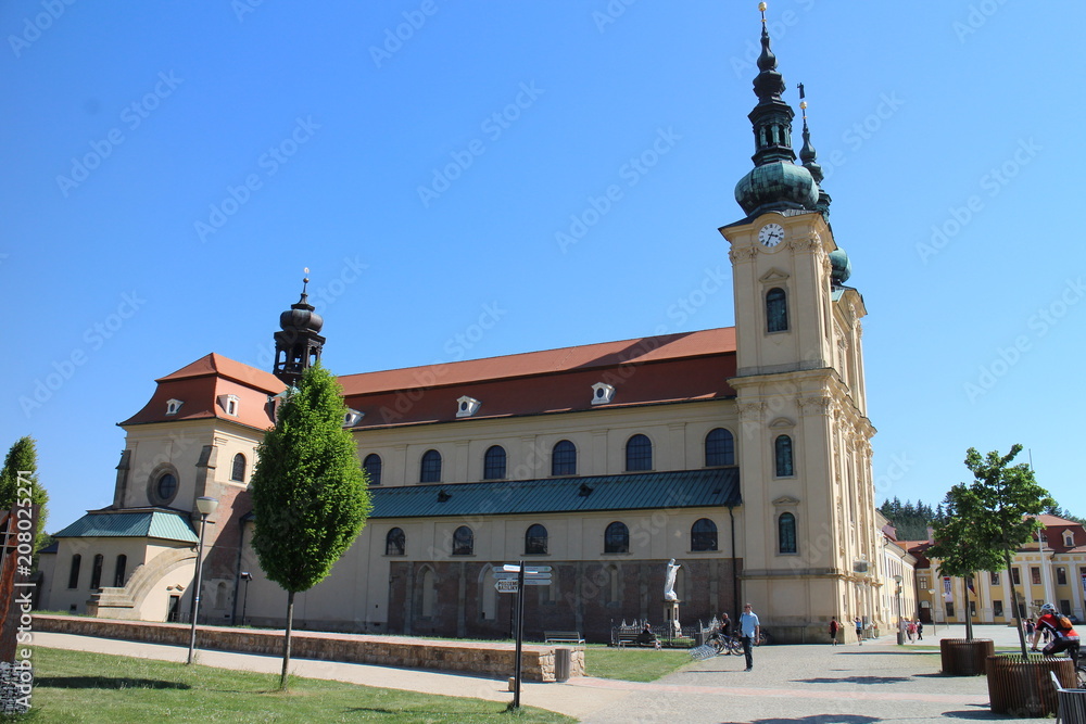 Basilica of the Assumption of the Virgin Mary and St. Cyril and Methodius in Velehrad, Czech republic