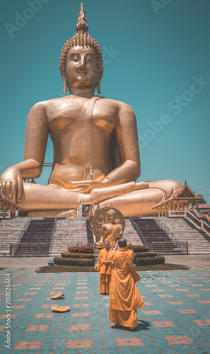 The Great Buddha of Thailand, Wat Muang temple, Ang Thong, Thailand