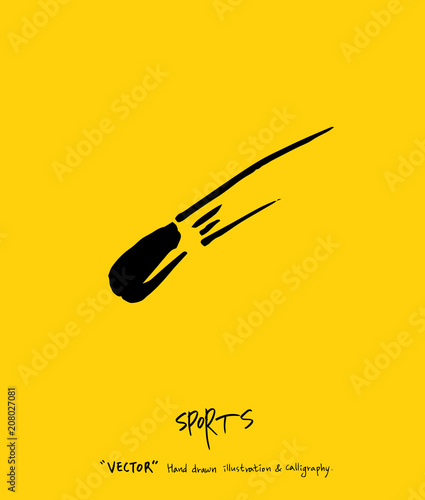 Photography 스포츠 포스터 / 손으로 그린 스포츠 그림