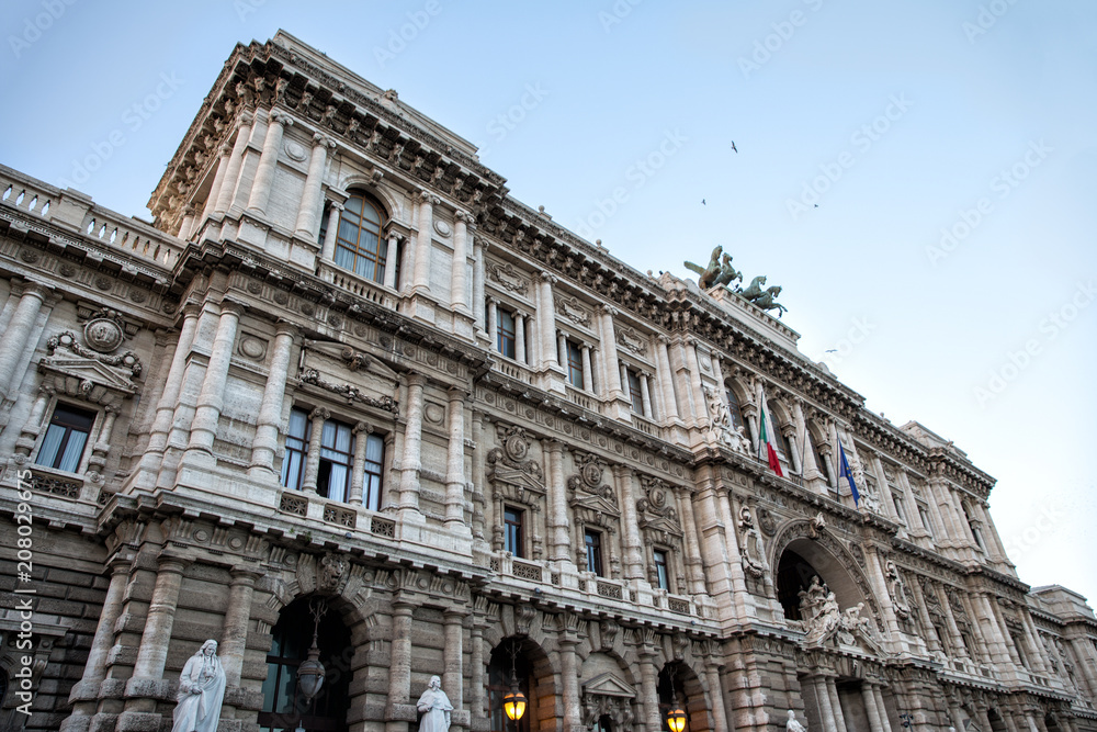 The Palace of Justice. Rome, Italy