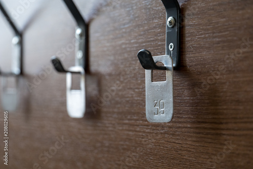 Fotografija Checkroom hangers