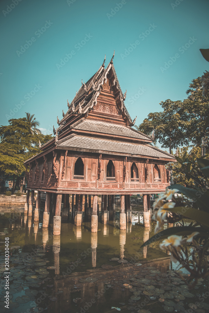 Wat Thung Si Muang temple, in Ubon Ratchathani, Thailand