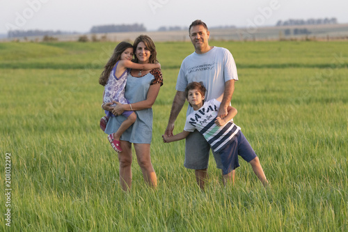 familia campo argentina