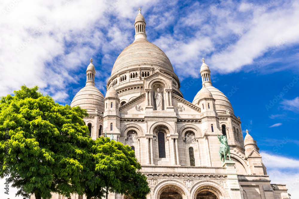 Basilika Sacre-coeur Montmartre in Paris