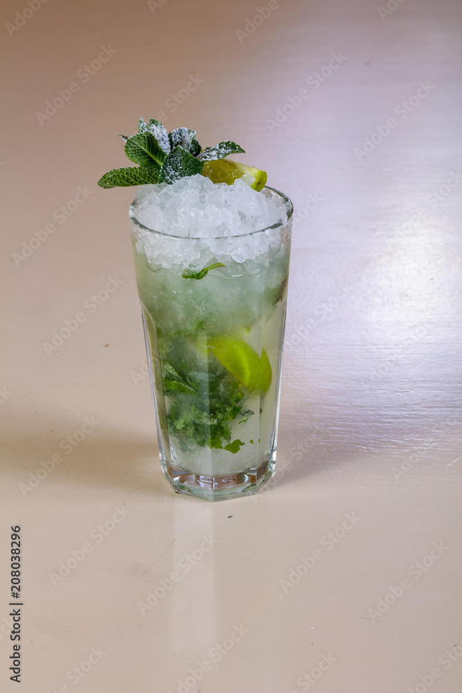 Mojito with lime Mojito with lime