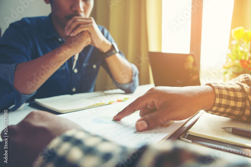 Bussiness man intended to meeting with business.Bussiness concept.