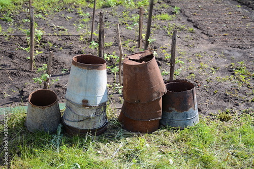  old buckets