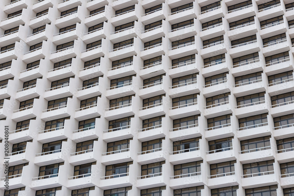 balcony of modern apartment building in the city downtown balcony of modern apartment building in the city downtown