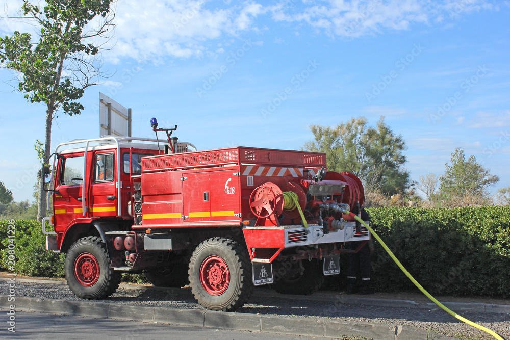 camion de pompiers camion de pompiers