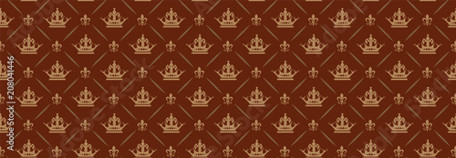 Wallpaper background, Royal, dark brown
