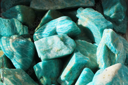 amazonite mineral collection photo