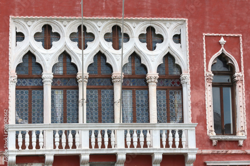 typical architecture of venice photo