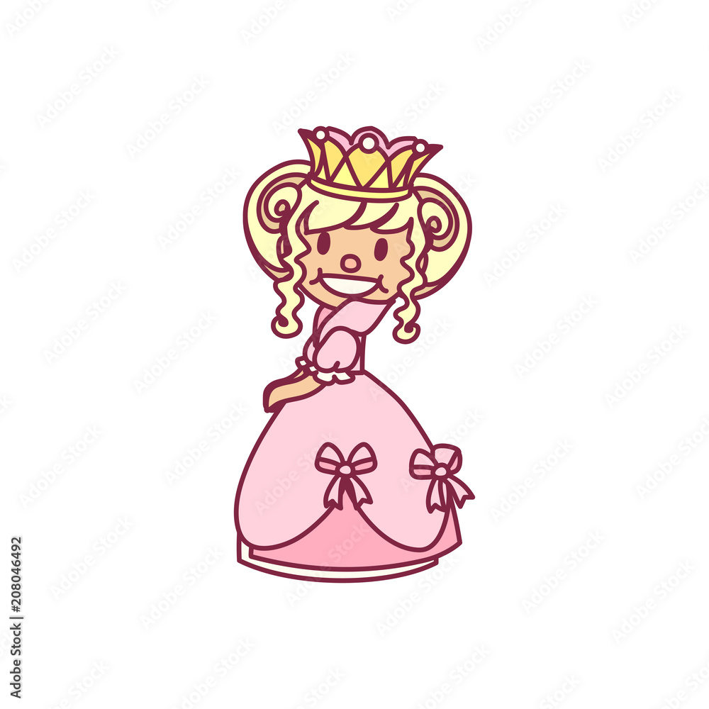 vector little princess girl, queen pop art pattern
vector little princess girl, queen pop art pattern