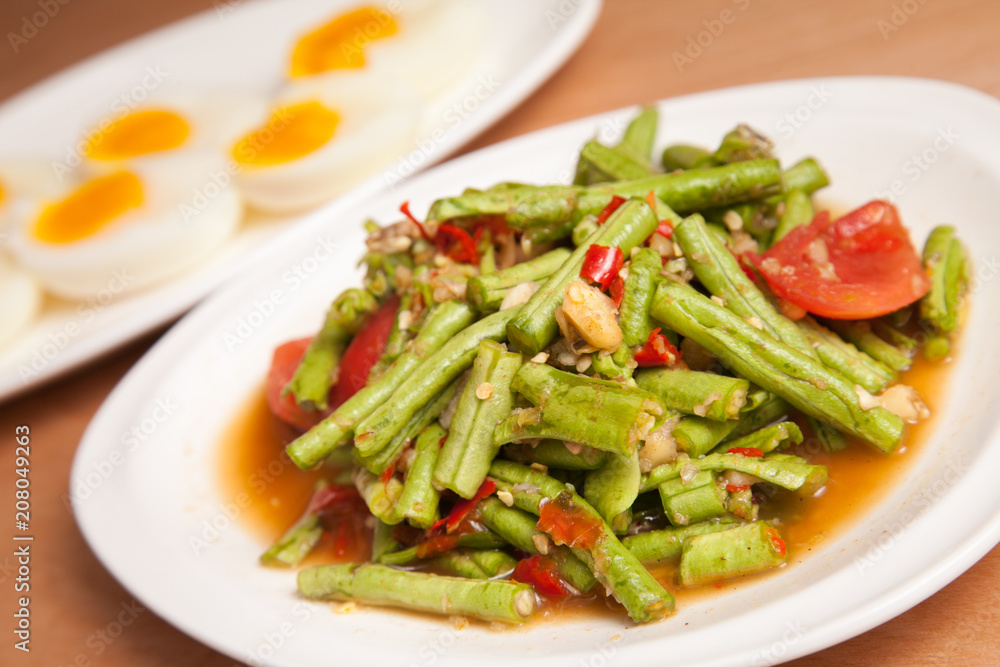 Papaya Salad Thai Spicy - Som Tum Papaya Salad Thai Spicy - Som Tum