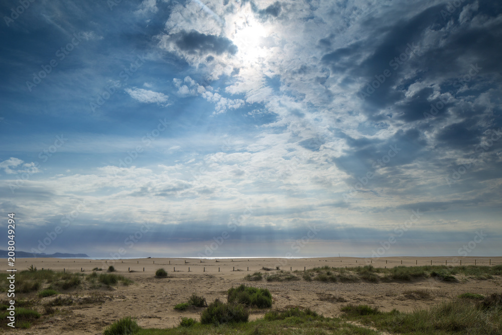 san pere pescador beach in spain