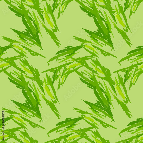 Abstract bright background as UFO camouflage in different shades of green