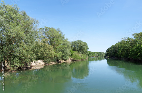 Marne river banks in Marne la vallé
