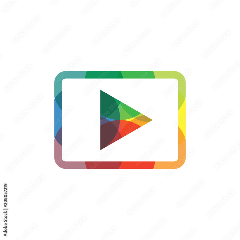 creative media play logo