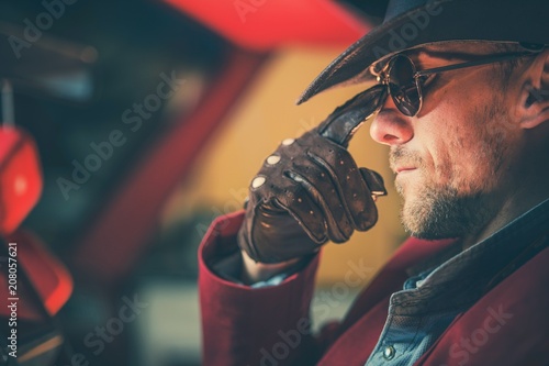 Принти на полотні Portrait of the Cowboy