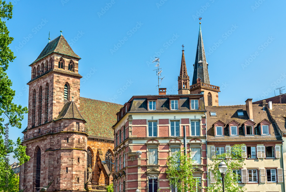 The Church of Old Saint Peter in Strasbourg, France
