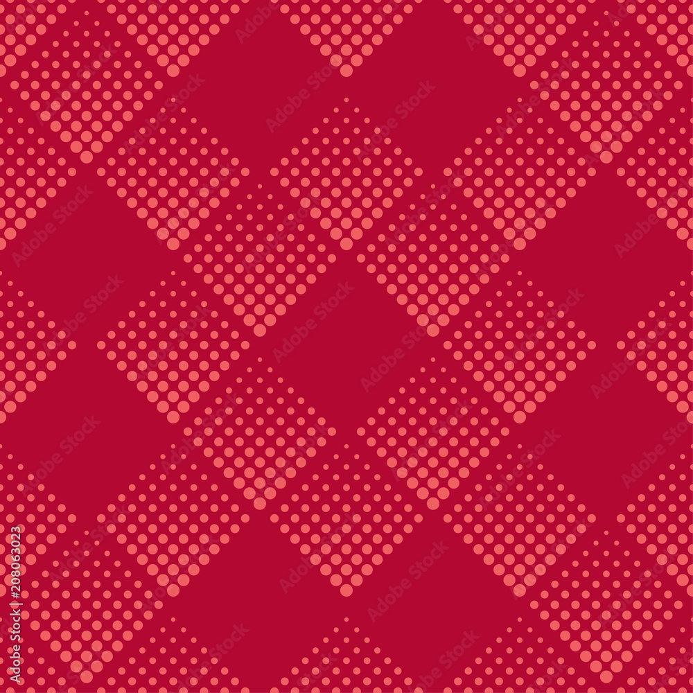 Seamless abstract geometric pattern. The texture of rhombus. The texture of the dots. Textile rapport. Seamless abstract geometric pattern. The texture of rhombus. The texture of the dots. Textile rapport.