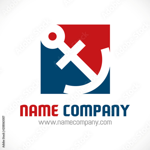 logo transport maritime bateau encre 