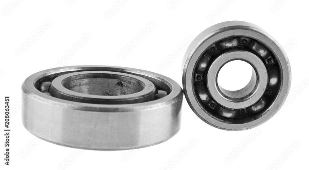 bearings isolated on white background bearings isolated on white background