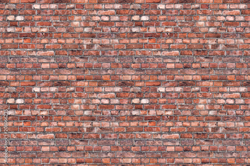 old brick large wall seamless background