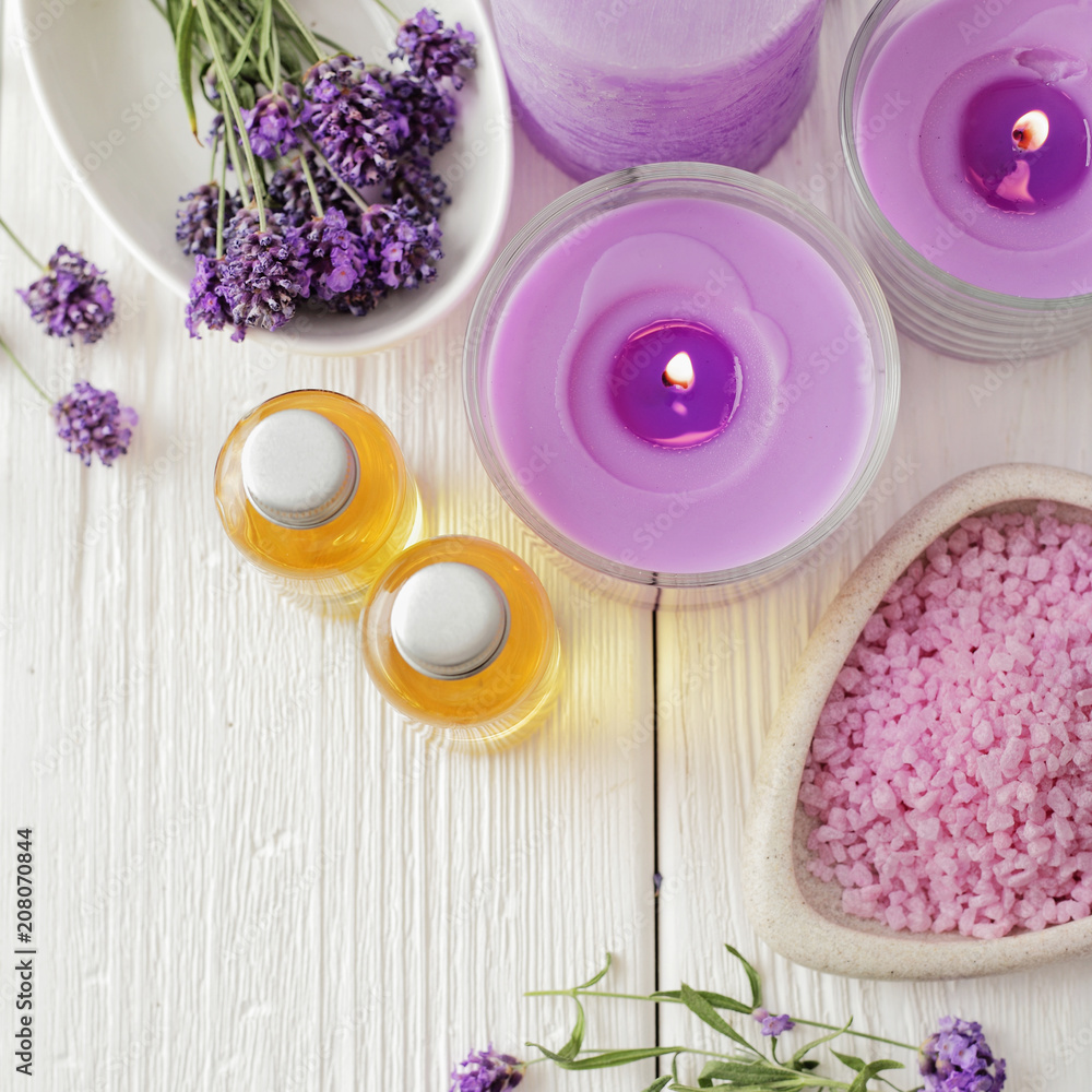 Fototapeta lavender SPA