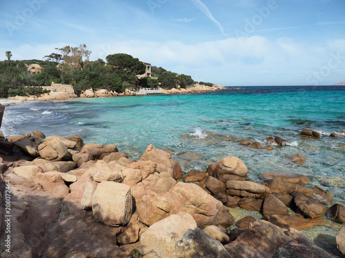 Spiagge di Capriccioli – Bucht und Strand an der Costa Smeralda auf der Insel Sardinien in Italien   © hajo100