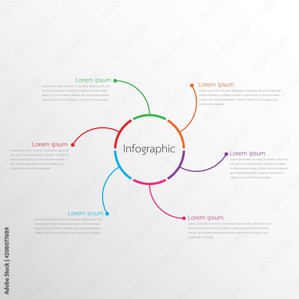 Vector infographic templates used for detailed reports. All 6 topics. Vector infographic templates used for detailed reports. All 6 topics.