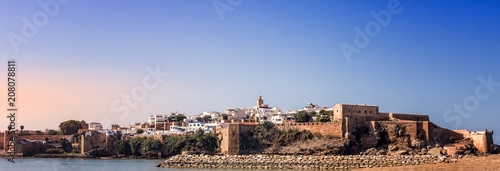 Panoramic view of Oudayas Kasbah Rabat
