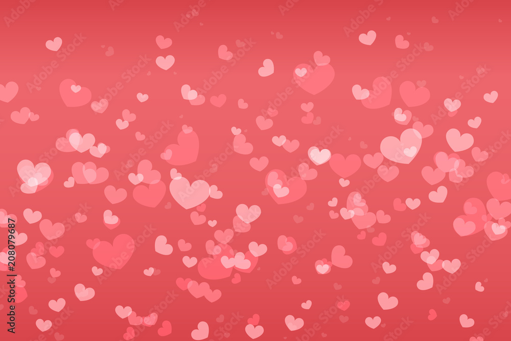 Heart of valentine day for background.vector and illustration Heart of valentine day for background.vector and illustration
