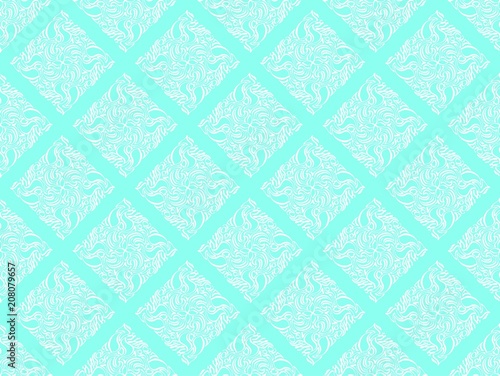 Seamless pattern for traditional kurta pajamas