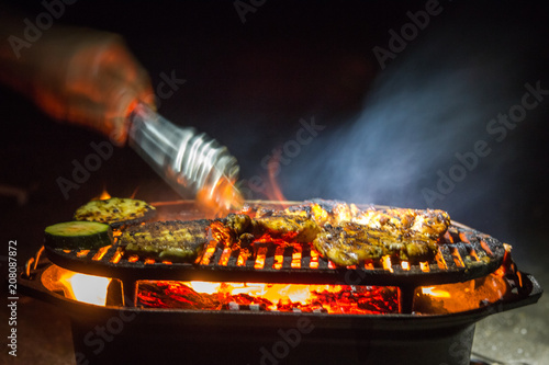 Flame Grilled Beach BBQ