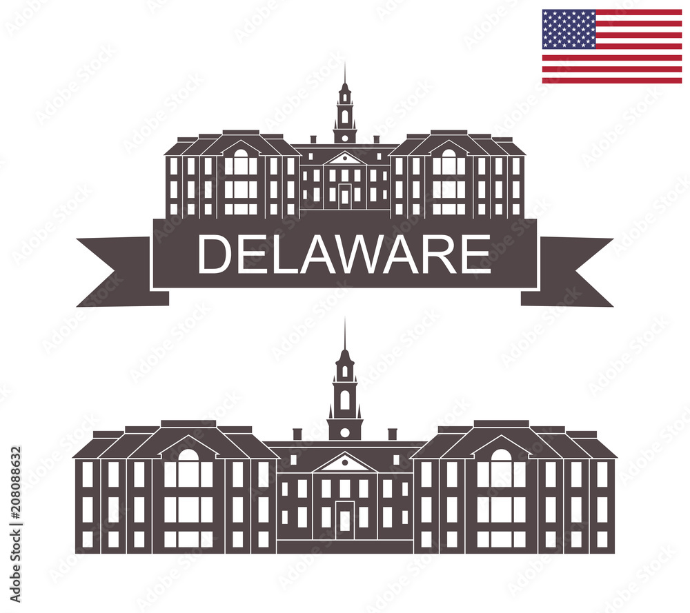 State of Delaware. Delaware state capitol building