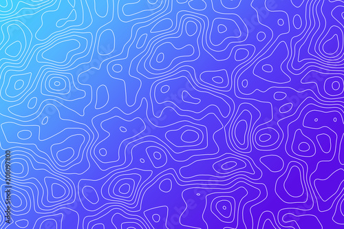 Vector topographic map background. Business concept. Abstract vector illustration