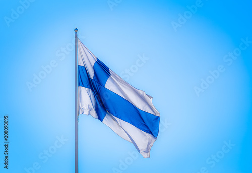 Flag of Finland.