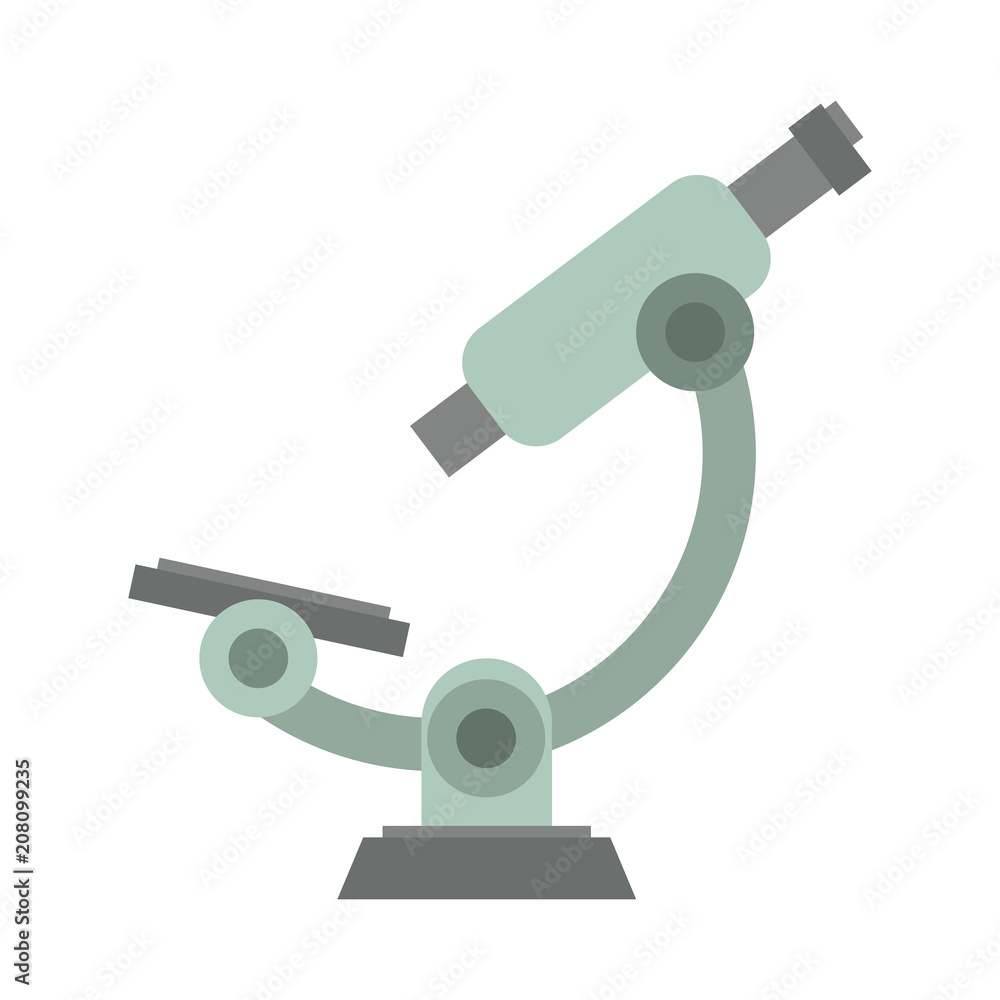 Microscope scientific tool vector illustration graphic design Microscope scientific tool vector illustration graphic design