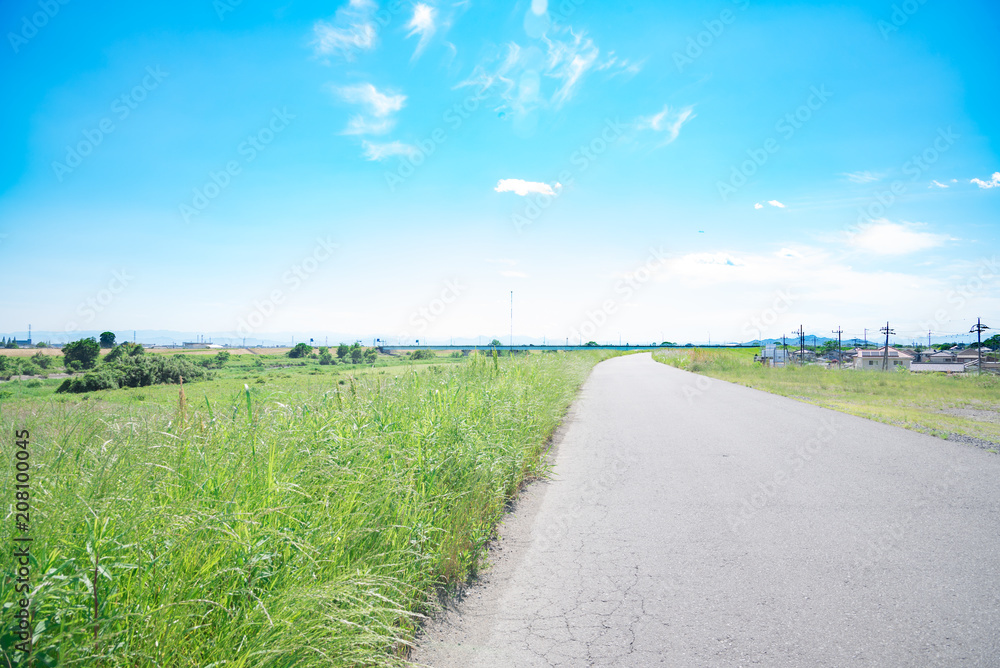 Fototapeta premium 田舎の風景