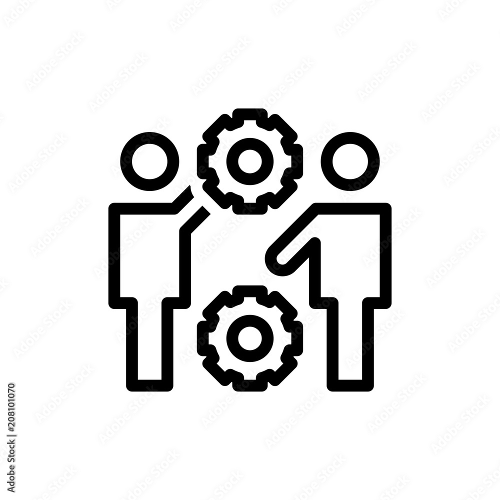 teamwork icon vector illustration teamwork icon vector illustration
