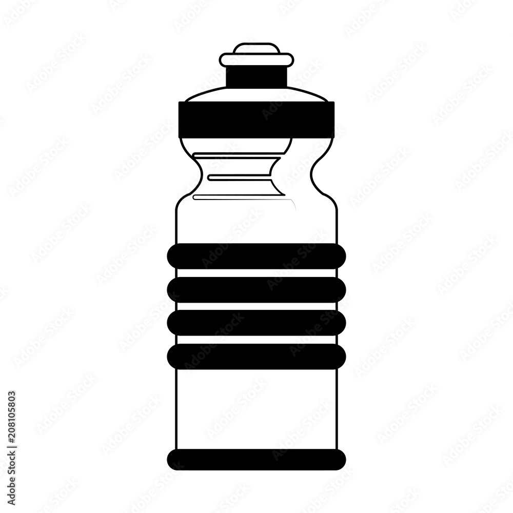 Thermo water bottle vector illustration graphic design Thermo water bottle vector illustration graphic design