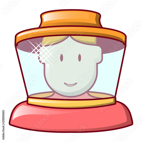 Bee keeper icon. Cartoon of bee keeper vector icon for web design isolated on white background