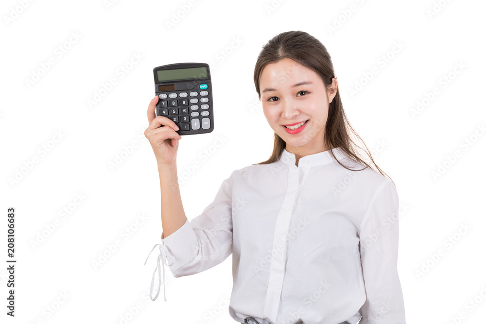 Accountant business woman. Calculate, professional. Accountant business woman. Calculate, professional.