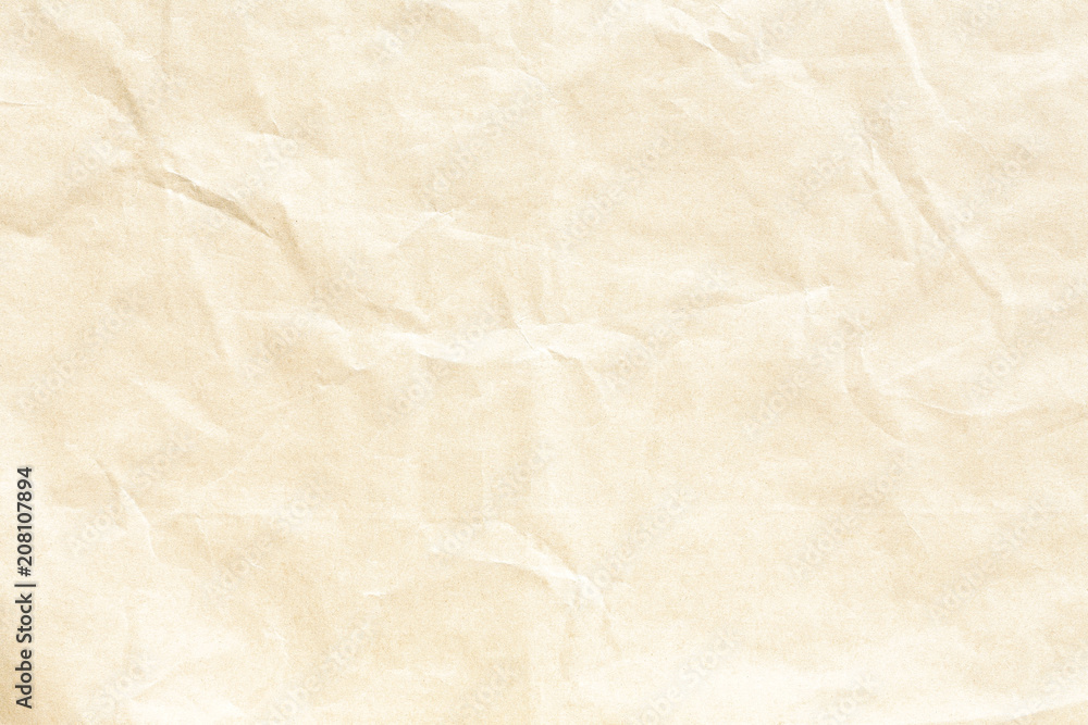 Crumpled old paper texture Crumpled old paper texture