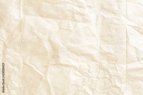 Crumpled old paper texture