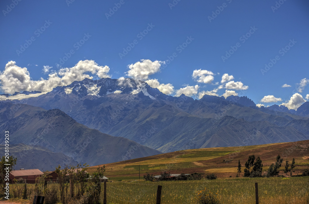 Peruvian countryside near Cuzco Peruvian countryside near Cuzco