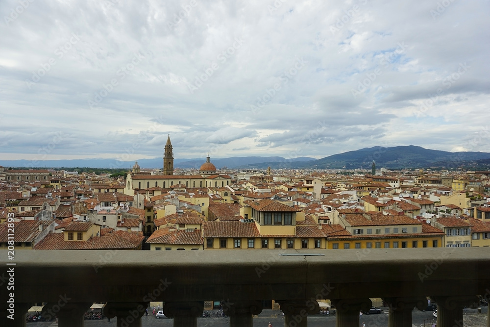 Панорама города  Флоренция
